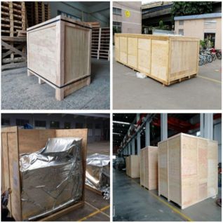 Non-fumigated composite plywood (plywood) export Packaging box (IPPC)